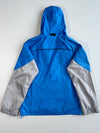 Nike Fit Storm Blue & Grey Hooded Windbreaker (S)