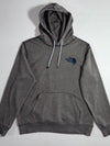 The North Face Grey Climber Logo Hoodie with Contrast Navy Stitching (M/L)