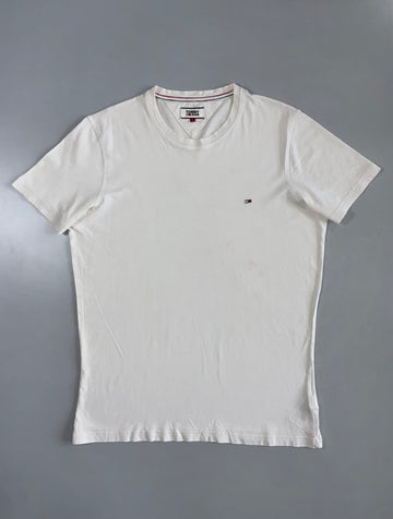 Tommy Jeans | Crew Neck Tee | White (L)