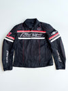 Fastlane Speed Fighter Motorcycle Racing Jacket – Black/Red (L)