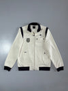 Adidas White & Black Track Jacket Size  (M)
