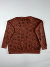 Disney x Next | Mickey Sketch All Over Print Sweatshirt Brown | (XL)