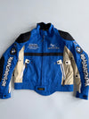 YoungDirector BMW Motorsports Racing Jacket Padded Armor Blue (S)