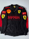 Vintage Ferrari Shell Bridgestone F1 Racing Jacket with Shell, Bridgestone, Ferrari patches (M/L)