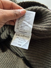 Carhartt | Olive Brown Chunky Rib Knit Sweater – Raglan Sleeve | (M)