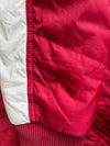 New Balance 06 Embroidered Quilted Colorblock Side Stripe Track Jacket Red (S)