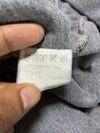 Stone Island Grey Full-Zip Hooded Sweatshirt (L)