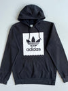 Adidas Skateboarding | Black Blackbird Box Logo Hoodie | (M)