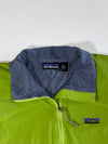 Vintage Patagonia | Lime Green Fleece-Lined Softshell Jacket | (XL)