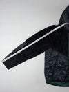 Vintage Nike Black Sherpa Quilted Hooded Jacket (L)