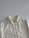 Lacoste Reversable Harrington Jacket Beige Checkered Jacket (XL)