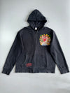 Ed Hardy (Don Ed Hardy) | Zip-Up Hoodie | Faded Black (2XL)