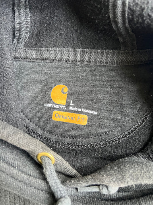 Carhartt K121 Midweight Pullover Hoodie in Black (XL)
