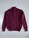 Polo Ralph Lauren | Half Zip Pullover Sweater | Maroon | (M)