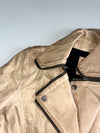 River Island Champagne Gold Moto Biker Jacket Women’s (S)