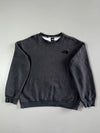 The North Face Charcoal Grey Embroidered Logo Crewneck Sweatshirt (L)