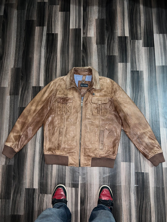 ZMARC O POLO Original Leather Jacket (XL/2XL