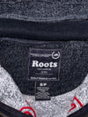 Roots Whistler Canada Full-Zip Hoodie – Black/Grey Marle, (XS)
