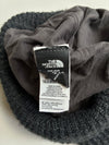 Vintage The North Face Black Fisherman Ribbed Beanie (H-9 inches/W-22)