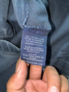 Polo Ralph Lauren 100% Cotton Made in Portugal Red Pony Pull Faded Black Full-Zip Harrington Jacket (XL)