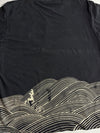 Vintage Japanese Koi & Kintaro Embroidered Tee – Black (XL)