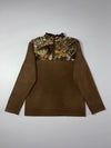 Realtree Camo Fleece Quarter-Zip Pullover (M)