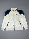 Nike Windrunner Cream & Navy Windbreaker Jacket (XL)