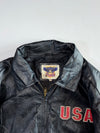 USA Eagles Landing Leather Jacket (L/XL)