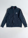 Puma Track Jacket Navy Snake Print Sleeves (XL)