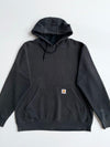 Carhartt Black Pocket Logo Hoodie – Original Fit | (XL)
