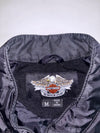 Harley-Davidson Quilted Liner Jacket l All Black Biker (L)
