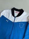 Puma Blue White Colorblock Track Jacket – (L)