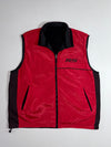 Vintage Ford Collection RS Racing Reversible Fleece Vest – Red/Black (L)