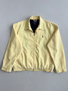 Polo Golf Ralph Lauren Yellow Harrington Jacket with Windowpane Lining (Xl)