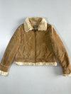 Leather Millenium Shearling Suede Jacket (M)