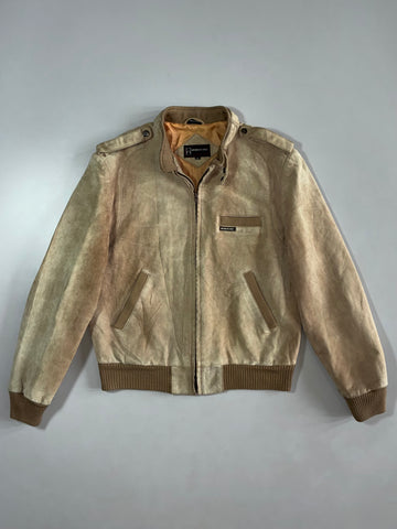 Members Only Premium Original Sued Leather Jacket (M)