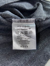 Burberry London Long Sleeve Polo Shirt Charcoal Grey (L)
