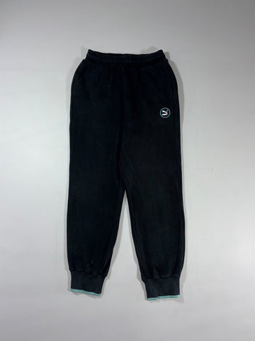 Puma Essential Black Cuffed Sweat Jogger Pants (W:28) (L:38)
