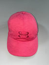 Vintage Under Armour Pink Heathered Logo Baseball Cap (Adjustable)