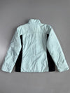Nike Y2K Light Blue Black Padded Windbreaker Full Zip Jacket(S)