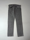 Levi’s 501 Vintage Washed Grey Straight Fit Denim Jeans (W:34) (L:43)