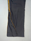 Vintage Fila Black Striped Nylon Track Pants (W:28) (L:42)