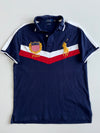 Polo Ralph Lauren Navy Chevron Crest Polo (M)
