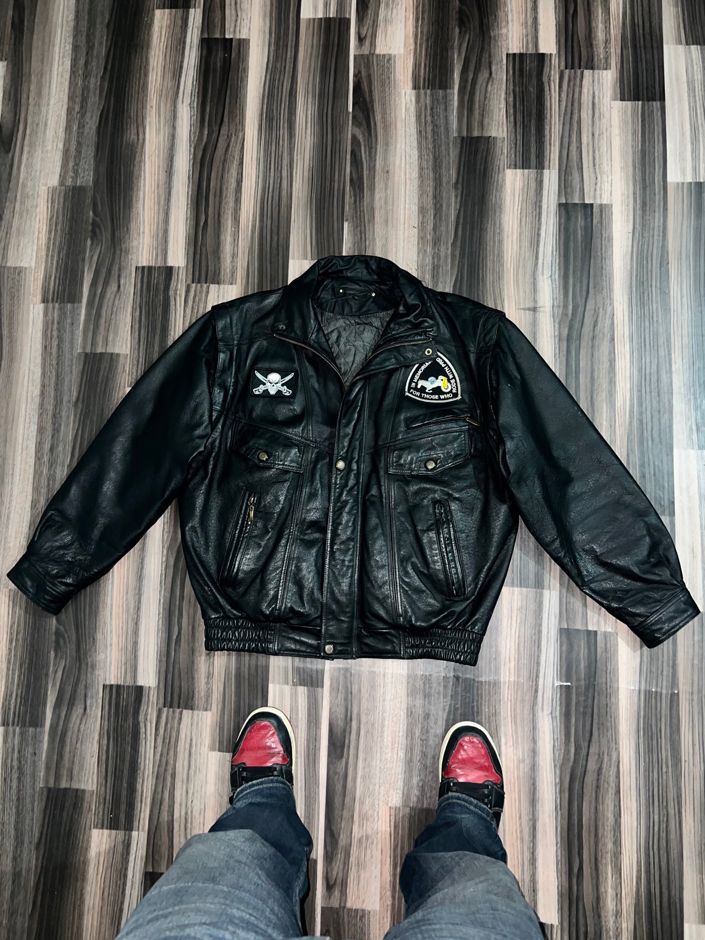 ZDetachable Sleeves Rare Original Leather (XL/2XL)