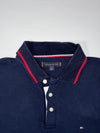 Tommy Hilfiger Tipped Collar Polo – Navy  (L)