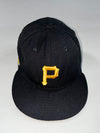 Pittsburgh Pirates New Era 59FIFTY Fitted Cap – Black Wool with Side Patch (59cm)