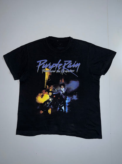 !       PURPLE RAIN PRINCE AND THE REVOLUTION T-Shirt Size - (L)