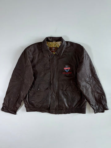 Life Members Premium Original Leather Jacket (XL)