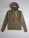 Roots Canada Full-Zip Hoodie – Olive Green (S)