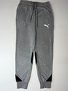 Puma Heather Grey Mesh Panel Joggers  (W:26) (L:39)